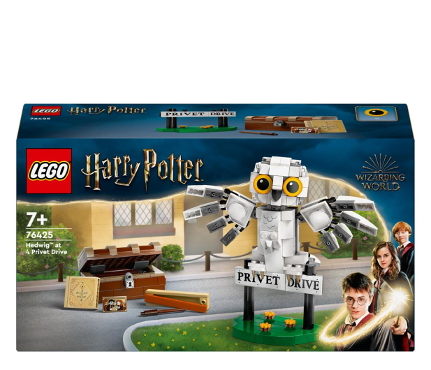 LEGO Harry Potter 76425 Hedwiga z wizytą na ul. Privet Drive 4 - 1220619 - zdjęcie